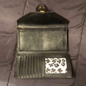 Tri-fold Rebecca Minkoff black Mason Wallet